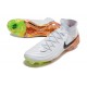 Botas Nike Phantom Luna 2 Elite FG Blanco Negro Naranja