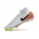 Botas Nike Phantom Luna 2 Elite FG Blanco Negro Naranja