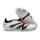 adidas Predator Elite Foldover Tongue FG Blanco Negro Rojo
