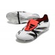 adidas Predator Elite Foldover Tongue FG Blanco Negro Rojo