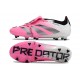 adidas Predator Elite Foldover Tongue FG Rosa Blanco Negro