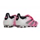adidas Predator Elite Foldover Tongue FG Rosa Blanco Negro