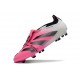 adidas Predator Elite Foldover Tongue FG Rosa Blanco Negro