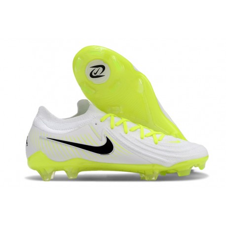 Bota Nike Phantom GX 2 Elite FG Blanco Negro Amarillo