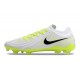 Bota Nike Phantom GX 2 Elite FG Blanco Negro Amarillo