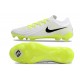 Bota Nike Phantom GX 2 Elite FG Blanco Negro Amarillo