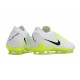 Bota Nike Phantom GX 2 Elite FG Blanco Negro Amarillo