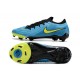 Bota Nike Phantom GX 2 Elite FG Azul Amarillo