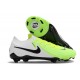 Bota Nike Phantom GX 2 Elite FG Verde Blanco Negro