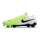 Bota Nike Phantom GX 2 Elite FG Verde Blanco Negro