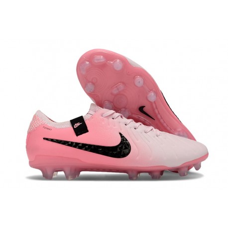 Nike Tiempo Legend 10 Elite FG Rosa Espuma Negro