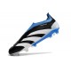 Zapatillas adidas Predator Elite Laceless FG Negro Blanco Azul