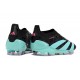 Zapatillas adidas Predator Elite Laceless FG Negro Azul