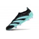 Zapatillas adidas Predator Elite Laceless FG Negro Azul