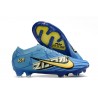Nike Zoom Mercurial Vapor 15 Elite FG Mbappé Azul Amarillo