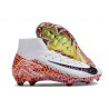 Nike Botas Mercurial Superfly X Elite FG Blanco Negro Naranja