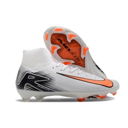 Nike Botas Mercurial Superfly X Elite FG Blanco Naranja Negro