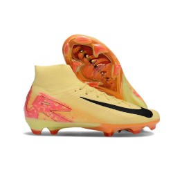 Nike Botas Mercurial Superfly X Elite FG Amarillo Negro Rosa