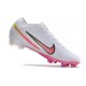 Nike Zoom Mercurial Vapor 15 Elite FG Blanco Rosa