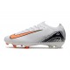Nike Zoom Mercurial Vapor XVI Elite FG Blanco Naranja Negro