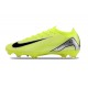 Nike Zoom Mercurial Vapor XVI Elite FG Amarillo Negro Plateado