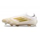 Botas de Fútbol adidas F50 Elite LL FG Ftwr Blanco Dorado Met