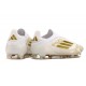 Botas de Fútbol adidas F50 Elite LL FG Ftwr Blanco Dorado Met