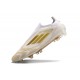 Botas de Fútbol adidas F50 Elite LL FG Ftwr Blanco Dorado Met