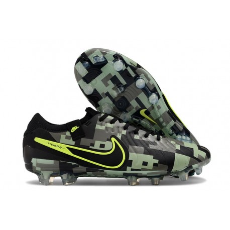 Nike Tiempo Legend 10 Elite FG Verde Negro