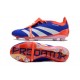 Botas adidas Predator Elite FT FG Azul Lúcido Ftwr Blanco Rojo Solar