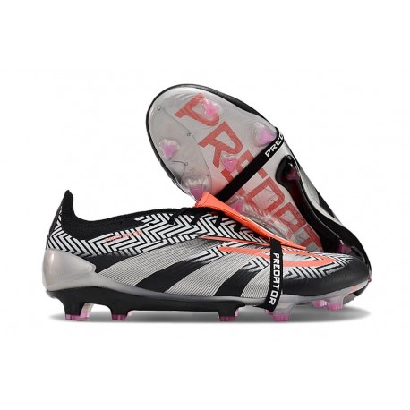 Botas adidas Predator Elite FT FG Negro Gris Rojo
