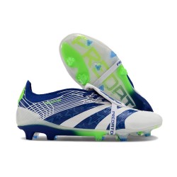 adidas 24 Predator Elite Tongue FG Blanco Azul Verde