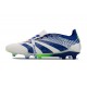adidas 24 Predator Elite Tongue FG Blanco Azul Verde