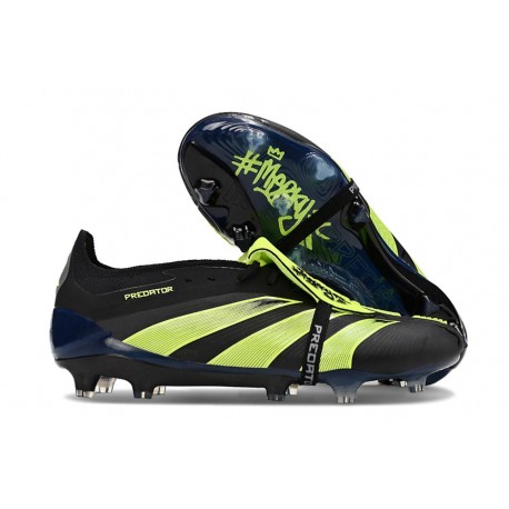 adidas 24 Predator Elite Tongue FG Negro Verde