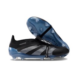 adidas 24 Predator Elite Tongue FG Negro Azul