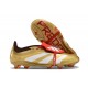 adidas 24 Predator Elite Tongue FG Dorado Blanco Rojo