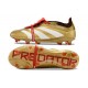 adidas 24 Predator Elite Tongue FG Dorado Blanco Rojo