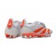 adidas 24 Predator Elite Tongue FG Gris Rojo