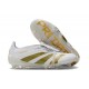 adidas 24 Predator Elite Tongue FG Ftwr Blanco Dorado Met