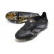 adidas 24 Predator Elite Tongue FG Negro Carbón Dorado Met