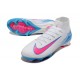 Nike Botas Mercurial Superfly X Elite FG Blanco Azul Rosa