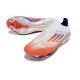 Botas de Futbol adidas F50+ Elite FG Blanco Rojo Solar Azul Lúcido