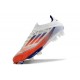 Botas de Futbol adidas F50+ Elite FG Blanco Rojo Solar Azul Lúcido