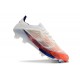 Botas de Futbol adidas F50+ Elite FG Blanco Rojo Solar Azul Lúcido