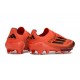 Botas de Futbol adidas F50+ Elite FG Turbo Aurora Negro Platino Met