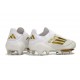 Botas de Futbol adidas F50+ Elite FG Ftwr Blanco Dorado Met