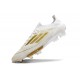 Botas de Futbol adidas F50+ Elite FG Ftwr Blanco Dorado Met