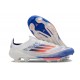 Botas de Futbol adidas F50+ Elite FG Ftwr Blanco Azul Lúcido Rojo