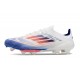 Botas de Futbol adidas F50+ Elite FG Ftwr Blanco Azul Lúcido Rojo