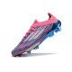 Botas de Futbol adidas F50+ Elite FG Solar Azul Ftwr Blanco Solar Rosa